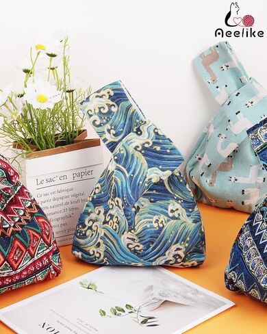 Aeelike Yarn Bag, Small Yarn Storage Bag Portable Knitting Yarn Bag for Crocheting on the Go, Lightweight & Easy to Carry, Alpaca in Saudi Arabia