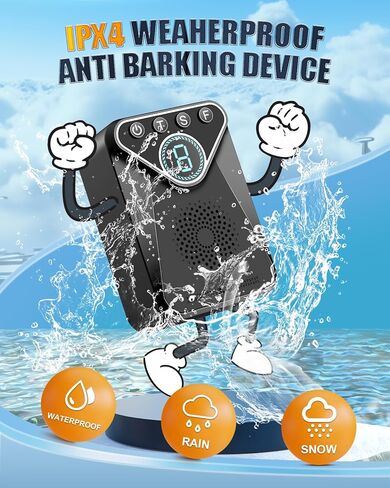 أجهزة مكافحة نباح الكلاب، أجهزة التحكم التلقائي في نباح الكلاب مع 9 أوضاع، أجهزة ردع نباح الكلاب بالموجات فوق الصوتية القابلة لإعادة الشحن إلى نطاق 50 قدمًا، أجهزة إيقاف نباح الكلاب الفعالة للداخل والخارج in Kuwait