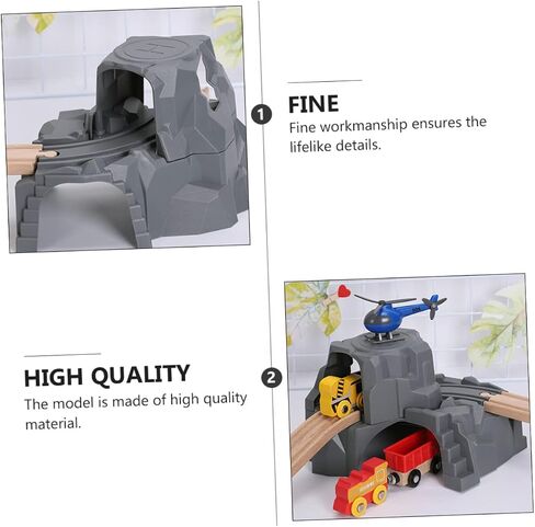 1pc Simulation Tunnel Cave Railway Scene Model Kids Train Toy Train Cave Model Railway Tunnel Model Cave Model Toy Simulation Train Cave Train Scene Model Tunnel Scene Accessory in Saudi Arabia