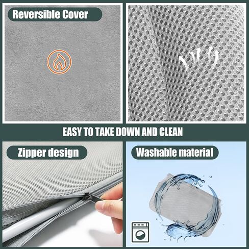 Sunhoo Cat Window Hammock Perch Cordless Perches Window Sill Seat Bed Foldable Stable Lounger Upgraded Suction Cup Easy Assembly Indoor Cats Kitty Shelf Hold Up to 55lbs (Light Gray, M) in Kuwait