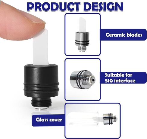 Ceramic heating head are Heating Multi-Tool for Slicing Wax or Viscous oil etc(Black & Silver) in Saudi Arabia