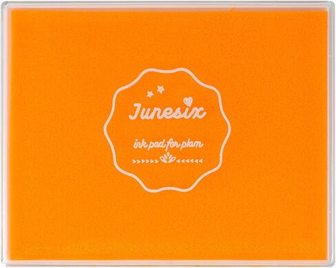 Ink Pad, 5x4'' Washable Stamp Ink Pad for Kids, Black in Saudi Arabia