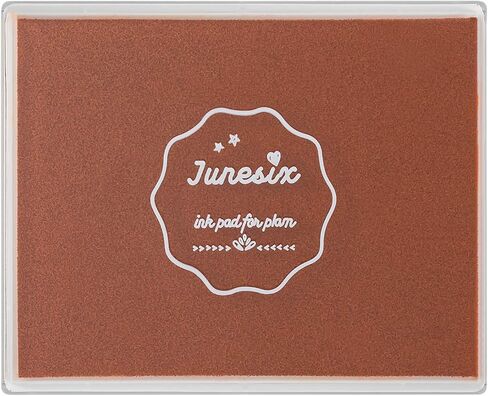 Ink Pad, 5x4'' Washable Stamp Ink Pad for Kids, Black in Saudi Arabia