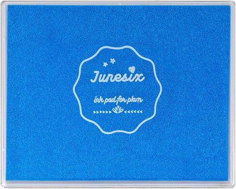Ink Pad, 5x4'' Washable Stamp Ink Pad for Kids, Black in Saudi Arabia