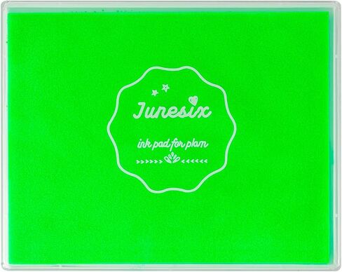 Ink Pad, 5x4'' Washable Stamp Ink Pad for Kids, Black in Saudi Arabia