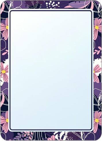 Locker Mirror Magnetic for School and Office, with Strong Magnetic Mirror for Locker, Magnetic Locker Mirror with Colorful Design, Reliable Stylish Locker Accessories, 1 Pack in Kuwait