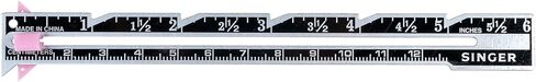 SINGER 00220 Sewing Gauge, 6-Inch, in Saudi Arabia