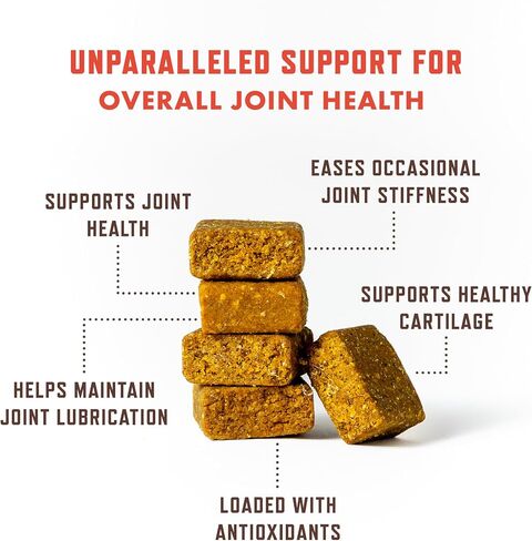 Rocco & Roxie Joint Supplement for Dogs, Glucosamine Hip and Joint Chews, Dog Joint Supplement Large & Small Breed, Senior Dog Vitamins to Support Mobility, Chondroitin, MSM, Health Supplies 60 ct in Kuwait