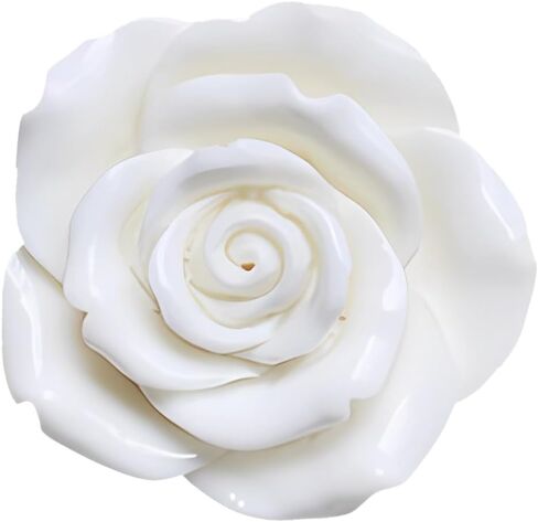 Large Rose Flower Brooch - Elegant Flower Pin for Your Outfit (yellow) in Saudi Arabia