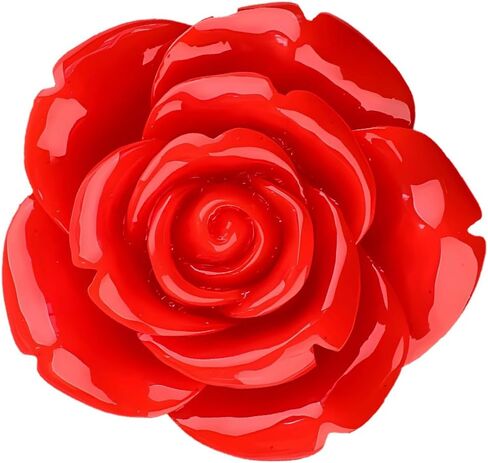 Large Rose Flower Brooch - Elegant Flower Pin for Your Outfit (yellow) in Saudi Arabia