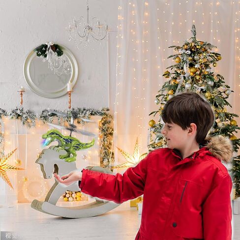 Dinosaur Toys for 8-12 Year Old Boys, Flying Toy Ball Infrared Induction RC Flying Ball Cool Toy for Kids Boys Girls Light Helicopter Flying Drone Indoor Outdoor Games Christmas Birthday Gifts in Saudi Arabia