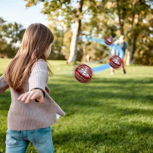 لعبة الكرة الطائرة الطائرة 2024، كرة معلقة دوارة، كرة بوميرانغ تحوم، للأعمار من 6 إلى 10 سنوات، داخلية/خارجية، أزرق in Kuwait