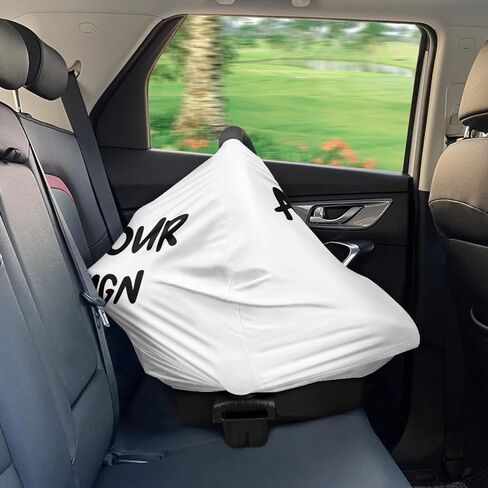 American Flag Carseat Canopy Cover Baby Car Seat Canopy Nursing Breastfeeding Covers Up Full Protection Baby Car Seat Canopies for Boys Girls Stroller Covers Shopping Cart Cover Red Brown in Kuwait