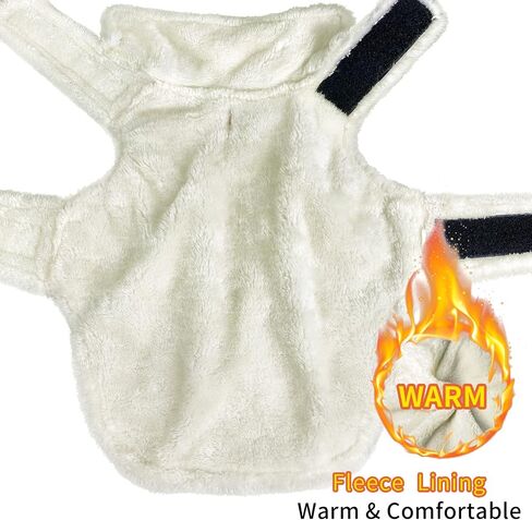 Malier Dog Winter Coat, Windproof Dog Cold Weather Coats with Real Pocket, Winter Dog Extra Warm Coat Dog Fleece Jacket Reflective Dog Clothes for Small Medium Large Dogs and Puppy (Red, Medium) in Kuwait