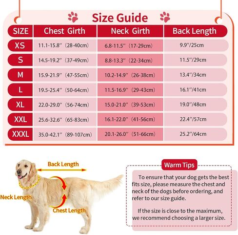 Malier Dog Winter Coat, Windproof Dog Cold Weather Coats with Real Pocket, Winter Dog Extra Warm Coat Dog Fleece Jacket Reflective Dog Clothes for Small Medium Large Dogs and Puppy (Red, Medium) in Kuwait