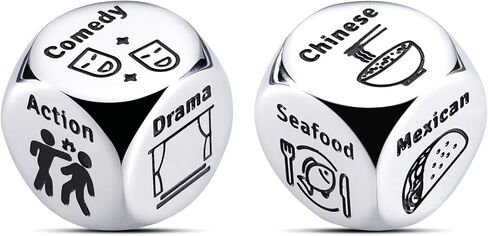 Stocking Stuffers for Men Women Christmas Valentine's Gifts for Boyfriend Husband White Elephant Gifts Santa Swap Gift Exchange Funny Dice Birthday Date Night Gifts for Him Her in Kuwait