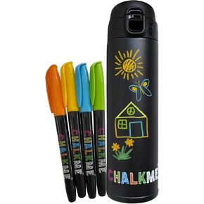 12oz Stainless steel water bottles kids. Chalk Markers For Kids. Crafts For Kids Ages 4-8. Girls Boys gifts. Stocking Stuffers for kids. Kids Christmas gifts. Travel activities. Kids painting kit