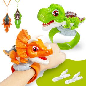 Rechargeable Dinosaur Toy Walkie Talkies for Kids for Outdoor Camping Games & Birthday Xmas Toys Gifts for 3+ Years Old Boys Girls Kids (2)