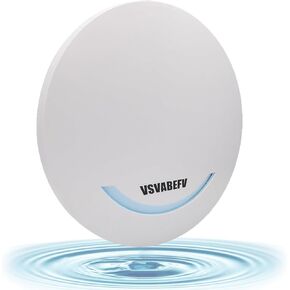 AX1200 Outdoor WiFi 6 Extender Long Range, Dual Band Outdoor Wireless Access Point Bridge with 4 High Gain Antennas, Gigabit Port, Poe Powered, Support MU-MIMO, Seamless Roaming, Cloud Access
