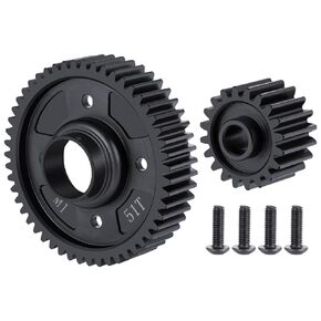 RC M1 50T Output Gear and 20T Input Gear Diffrential Gear Set for 1/5 X-MAXX 6S 8S 1/6 XRT 8S 77086-4 RC Truck Car