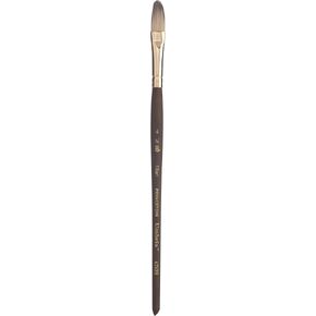 Princeton Umbria Paintbrush, Size 8, Dark Wood