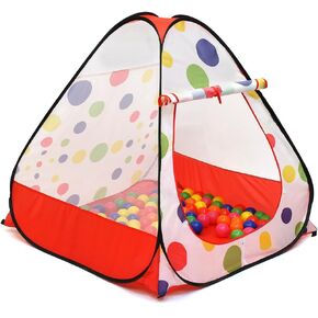 Kids Ball Pit Pop up Play Tent, Playhouse Tent for Boys Girls Babies and ToKids Ball Pit, Playhouse Tent for Boys Girls Babies and Toddlers, Indoor Outdoor Toy Balls Not Includedddlers