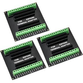 3-Pack 38PIN ESP32 Breakout Board, Aideepen ESP32 ESP32S Breakout Board GPIO 1 into 2 for 38PIN Narrow Version NodeMCU-32S