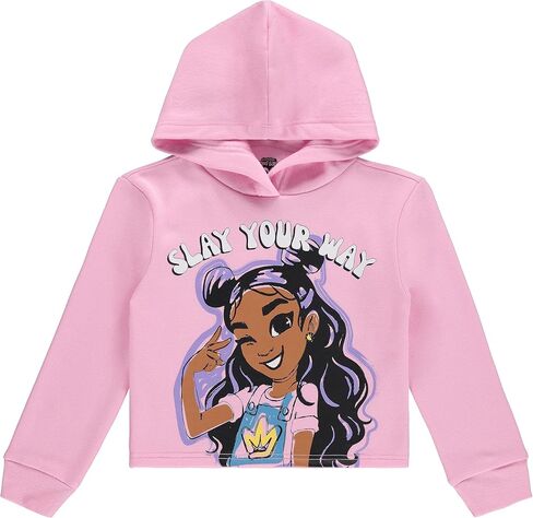 Nickelodeon That Girl Lay Lay Girls Free Style Hoodie - تلك الفتاة LAYLAY Skimmer هوديي - مقاسات 4-16 in Kuwait