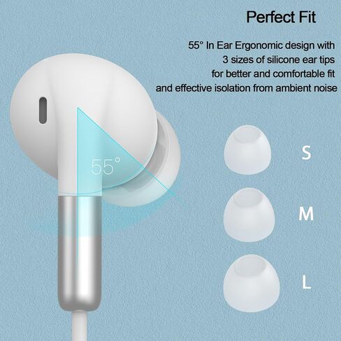 DUKABEL USB Wired Earbuds, USB Headphone with Mic for PC/ PS4/ PS5, 6FT in-Ear Stereo Earphones Headsets with Volume Control for Office Live Broadcast Gaming in Saudi Arabia