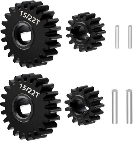 RC 13/24T Overdrive Portal Gears Set for 1/18 RC Crawler Car Redcat Ascent-18 Upgrade in Saudi Arabia