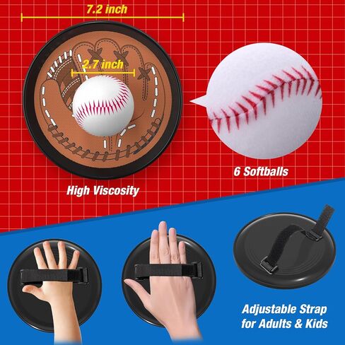 QDRAGON 4 in 1 Tball Set for Kids 3-5 with Toss and Catch Ball Set in Kuwait