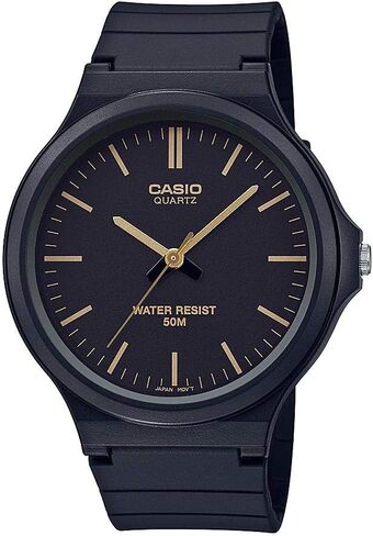 Casio Men's MW240-1BV Easy To Read Analog Display Quartz Black Watch in Saudi Arabia