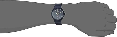 Casio Men's MW240-1BV Easy To Read Analog Display Quartz Black Watch in Saudi Arabia