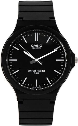 Casio Men's MW240-1BV Easy To Read Analog Display Quartz Black Watch in Saudi Arabia