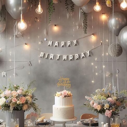 غلاف كعكة عيد ميلاد سعيد لامع - زينة عيد ميلاد سعيد لحفلات أعياد الميلاد الأولى أو الحفلات أو دعامات كشك صور الأطفال in Saudi Arabia