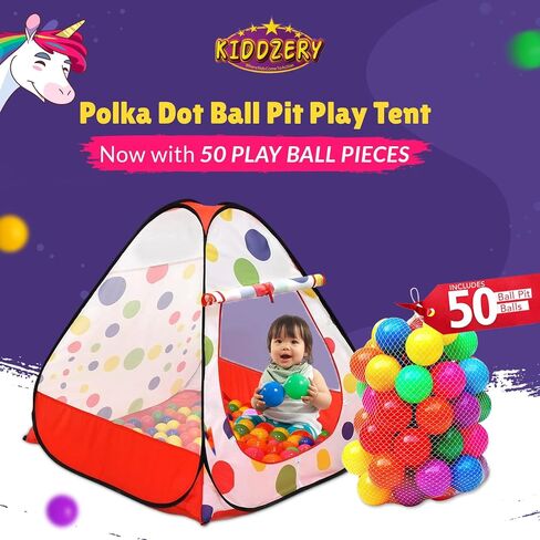 Kids Ball Pit Pop up Play Tent, Playhouse Tent for Boys Girls Babies and ToKids Ball Pit, Playhouse Tent for Boys Girls Babies and Toddlers, Indoor Outdoor Toy Balls Not Includedddlers in Kuwait