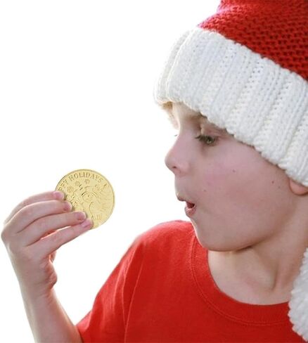 4Pcs Christmas Commemorative Coins Xmas Coins Santa Claus Elk Medal Xmas Art Souvenir Gold Silver Alloy Coins for Merry Christmas Stocking Stuffers Blessing Present Gift Coin Collection in Kuwait