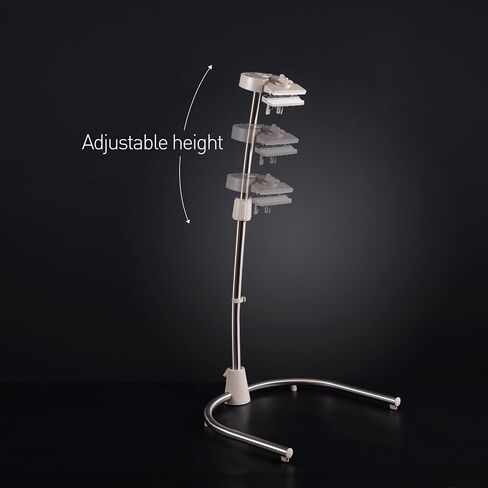 Daylight Company Stitchsmart Stand, Adjustable Embroidery Hoop Stand, Rotated Cross Stitch Stand, Hoop Holder, Hands Free Needlework Stand for Art Craft Sewing Projects,White in Saudi Arabia