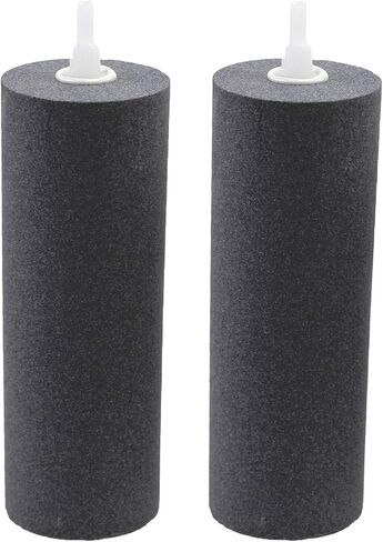 AQUANEAT Aquarium Air Stone 4x2 inch 2 Pack, Large Airstone, Aerator Bubble Diffuser, Air Pump Accessories for Aquariums, Hydroponic, Ponds and Fish Tanks in Kuwait