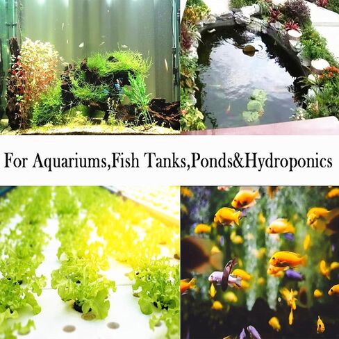 AQUANEAT Aquarium Air Stone 4x2 inch 2 Pack, Large Airstone, Aerator Bubble Diffuser, Air Pump Accessories for Aquariums, Hydroponic, Ponds and Fish Tanks in Kuwait