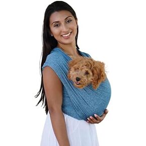 Pet K'tan Dog Sling Carrier: Hands Free for Small & Medium Dogs - #1 Pet Travel Accessory & Gift -Bond with New Puppy- Safe Durable Soft-Hands Free - Cats & Small Animals Anti-Anxiety-Sized for Human