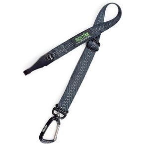 Mighty Paw Dog Seat Belt - Latch Bar Attachment Like A Child's Car Seat - Aviation Aluminum Carabiner - Adjustable Length for Both Large and Small Dogs - Tangle Free Design - Safe Travelling