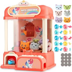 آلة مخلب يونيكورن للأطفال مع جوائز صغيرة | ألعاب آلة الحلوى للأعمار من 8 إلى 13 عامًا للفتيات والكبار | هدايا عيد ميلاد لأعمار 6 7 9 10 12 عامًا in Kuwait