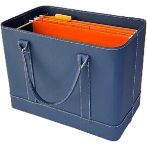 Trenton Gifts File Organizer Tote | Stylish Way To Keep Organized | Navy