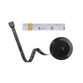 2 Pack Soft Tape Measure Retractable Measuring for Body Fabric Sewing Tailor Cloth Knitting Craft Weight Loss Measurements 60-Inch Soft Pink & Retractable Black Dual Sided Tape Measure Body Measuring