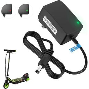 12V Battery Charger for Razor E90 E95 MX125 Kids Ride on Toys Car, for Best Choice Products, Wrangler, Kidzone Bumper Cars, Kid Trax, BMW 12 Volt Power Wheels Power Supply