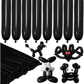 260 Balloons, Long Balloon Animal Twisting Balloons for for Animal Shape Birthdays Clowns Pack of 100(multi)