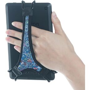 TFY Security Hand Strap Holder, Finger Grip for 6 inch - Kindle Paperwhite/Kindle Voyage/Kindle Oasis/SONY PRS-350 / Kobo Aura/Kobo Clara HD - Bird Pattern