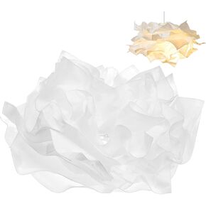 غطاء مصباح معلق من Baluue للسقف، غطاء مصباح ألغاز DIY - مصباح أرضي بتصميم سحابة رقيق، أغطية إضاءة ورقية، غطاء مصباح ورقي معلق للضوء (16.51 بوصة عرض × 16.51 بوصة ارتفاع) in Kuwait