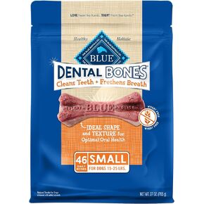 Blue Buffalo Dental Bones Small Natural Dental Chew Dog Treats Bag Value Pack in Kuwait